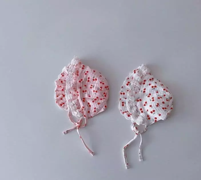 Miso - Korean Children Fashion - #kidsstore - Cherry Bonnet