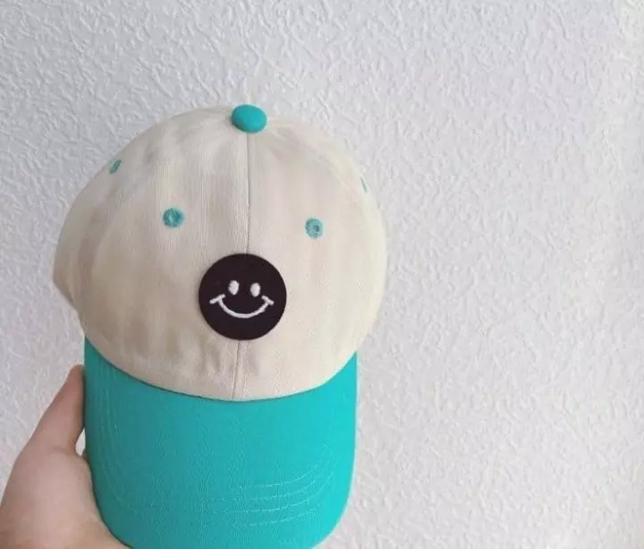 Miso - Korean Children Fashion - #littlefashionista - Two Tone Smile Cap - 6