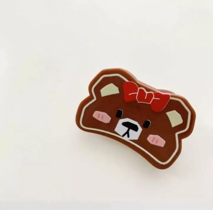 Miso - Korean Children Fashion - #magicofchildhood - Bunny Bear Hairpin - 8