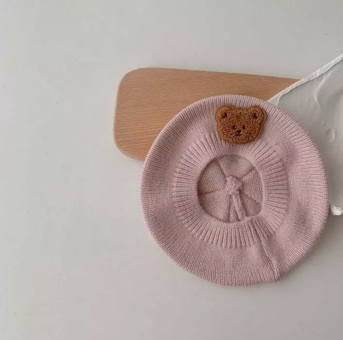 Miso - Korean Children Fashion - #minifashionista - Bear Knie Hat - 2