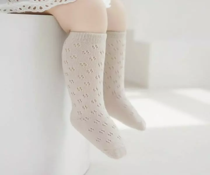 Miso - Korean Children Fashion - #prettylittlegirls - Basic Half Socks - 2