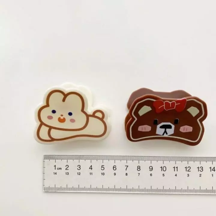 Miso - Korean Children Fashion - #prettylittlegirls - Bunny Bear Hairpin - 10