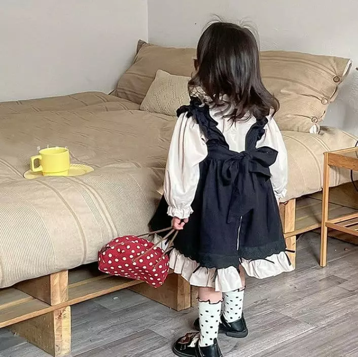 Miso - Korean Children Fashion - #prettylittlegirls - Dot Flower Socks - 7