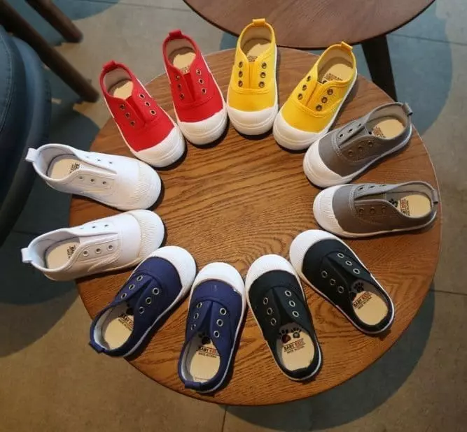 Miso - Korean Children Fashion - #todddlerfashion - Crayon Slip-on - 2