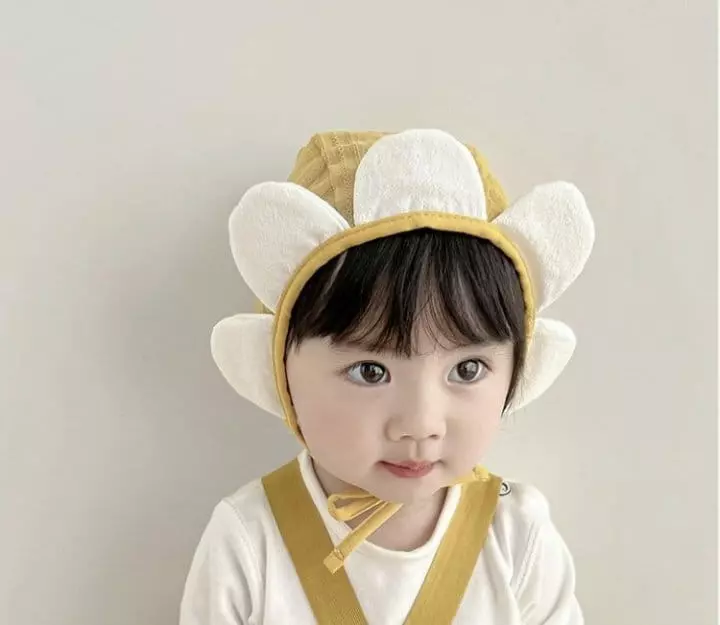 Miso - Korean Children Fashion - #todddlerfashion - I Am Flower Bonnet - 4