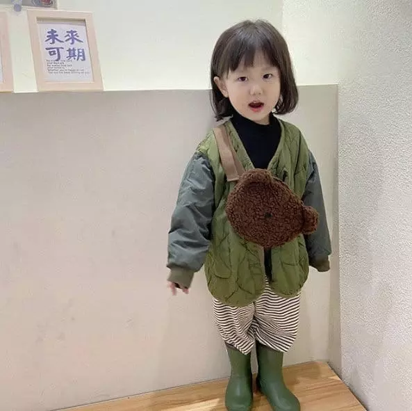 Miso - Korean Children Fashion - #toddlerclothing - NO I Bear Bag - 7