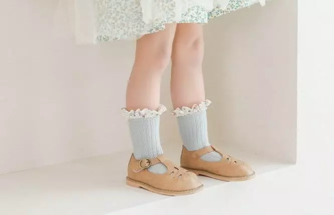 Miso - Korean Children Fashion - #toddlerclothing - Small Flower Socks - 11