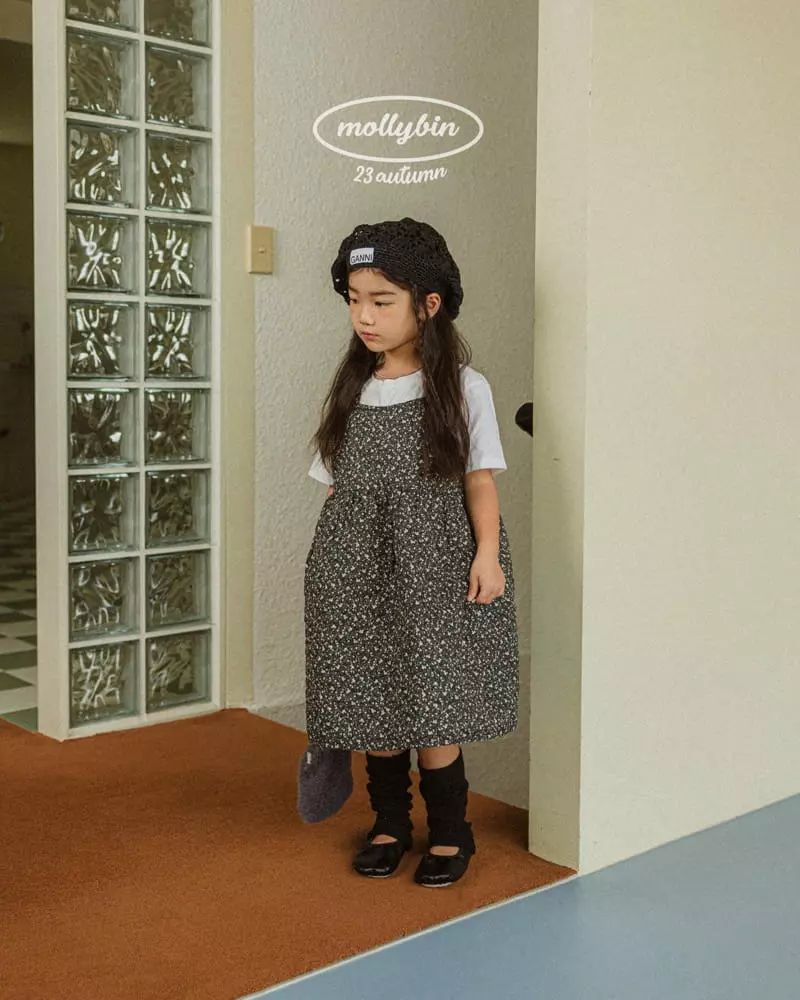 Mollybin - Korean Children Fashion - #childrensboutique - Celin Quilting One-piece - 5