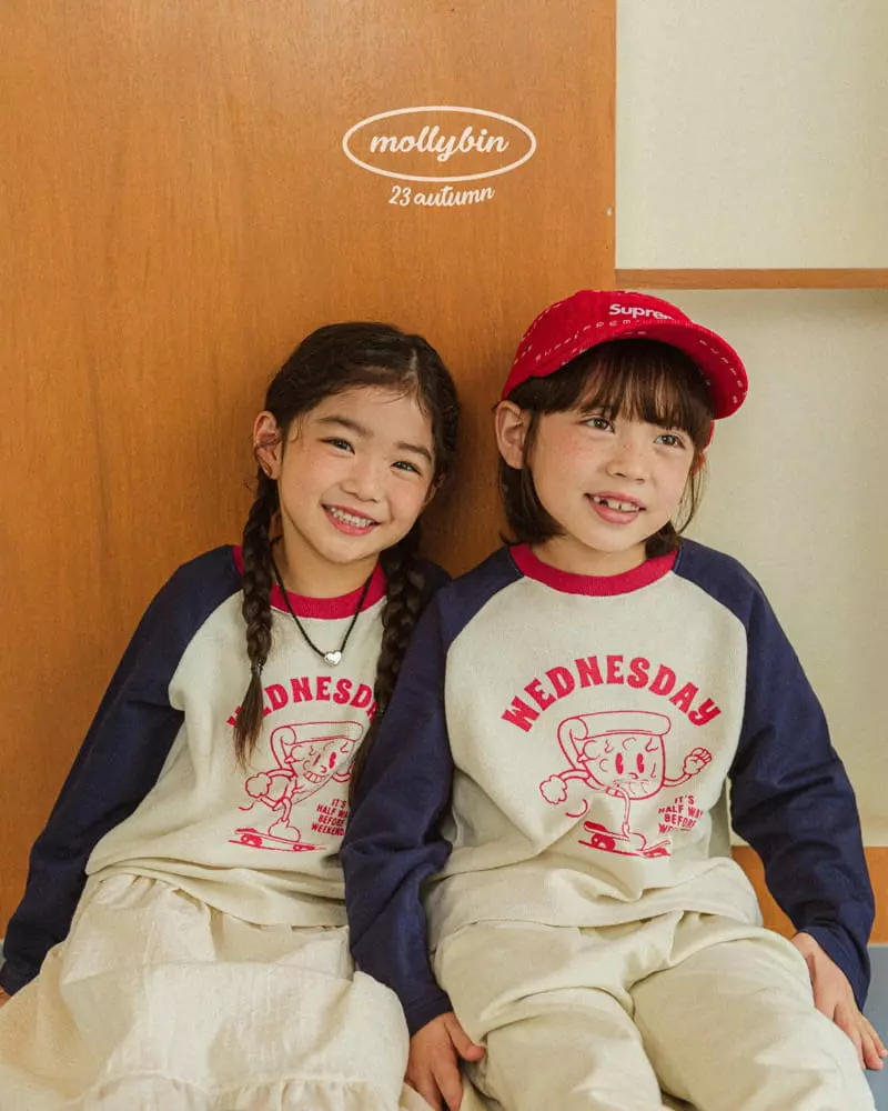 Mollybin - Korean Children Fashion - #childrensboutique - Pizza Tee - 11