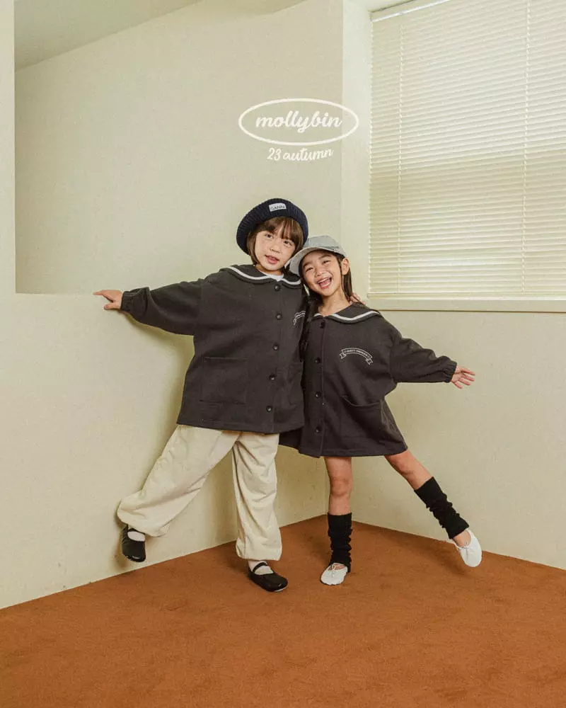 Mollybin - Korean Children Fashion - #minifashionista - Sailor One-piece Jacket