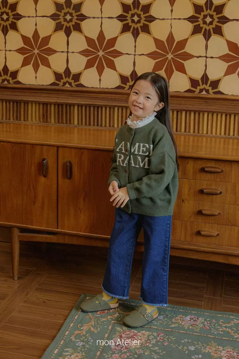 Mon Atelier - Korean Children Fashion - #childrensboutique - Camel Cardigan - 7