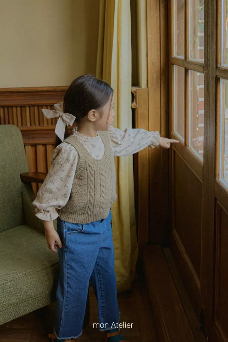 Mon Atelier - Korean Children Fashion - #childrensboutique - Ggomo Vest - 11