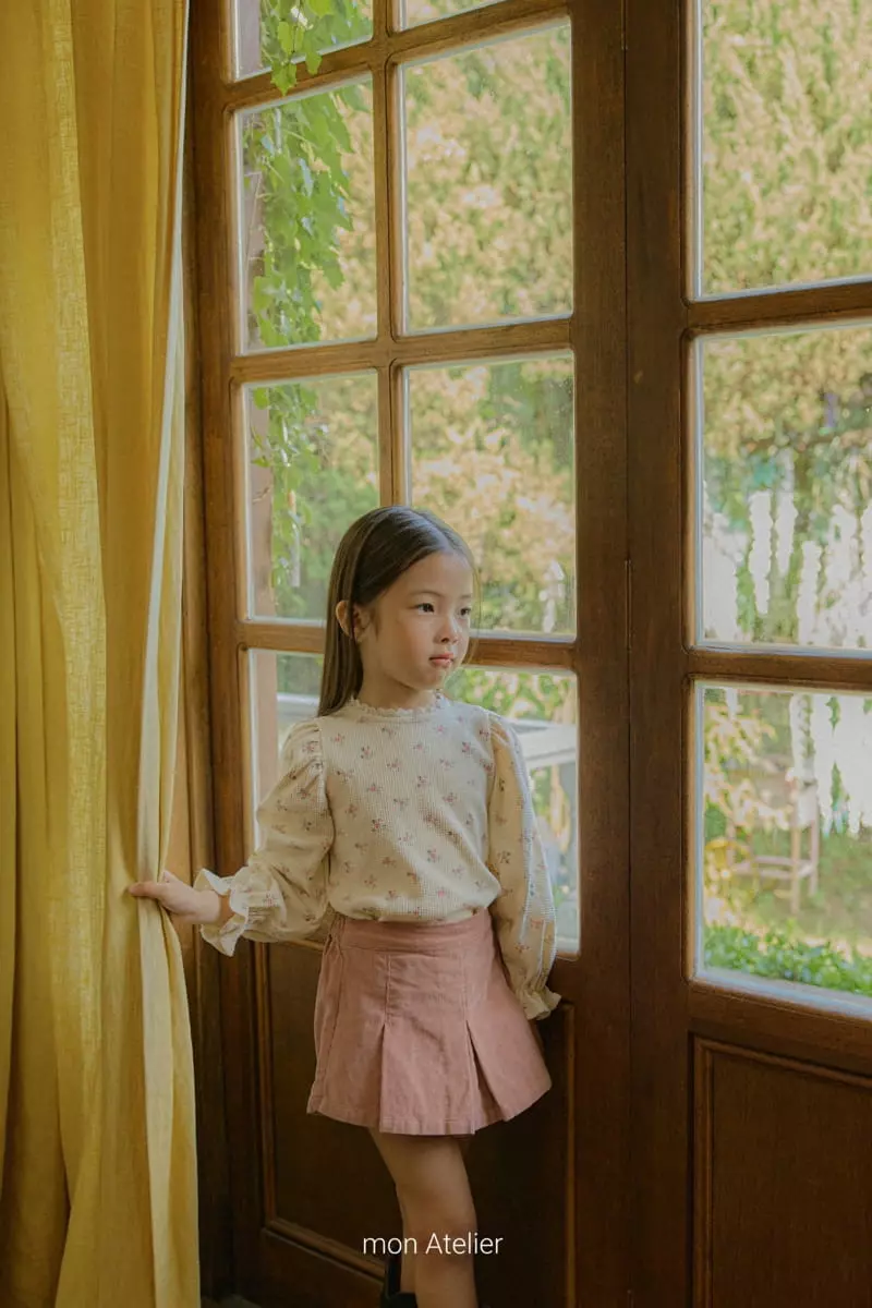 Mon Atelier - Korean Children Fashion - #discoveringself - Flo Frill Tee - 2