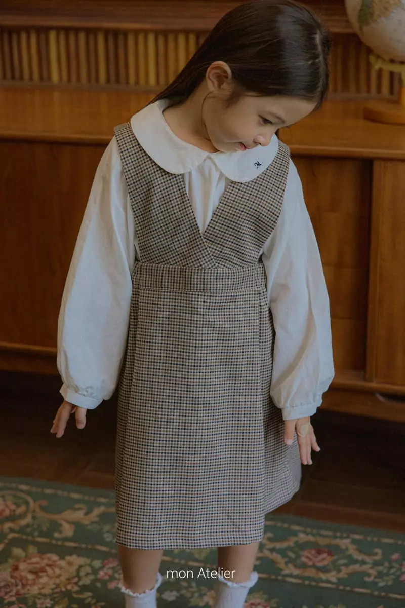 Mon Atelier - Korean Children Fashion - #magicofchildhood - Initial Blouse - 6