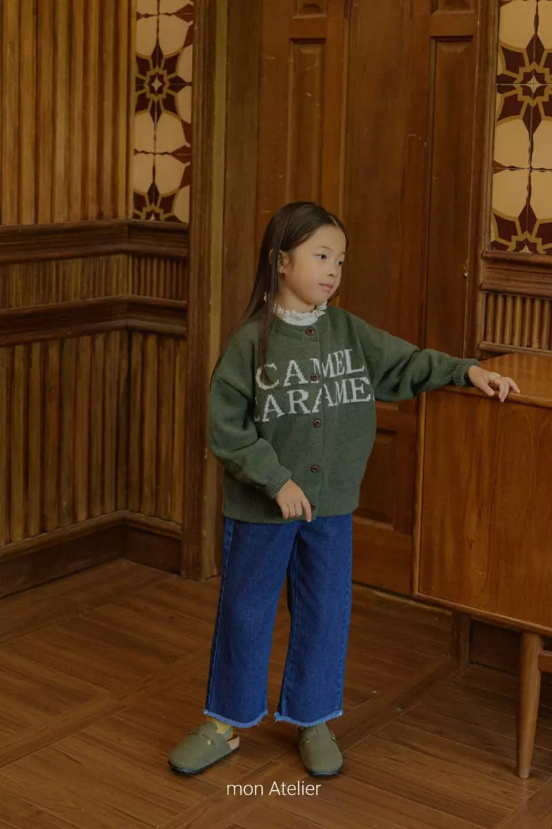 Mon Atelier - Korean Children Fashion - #todddlerfashion - Camel Cardigan - 3