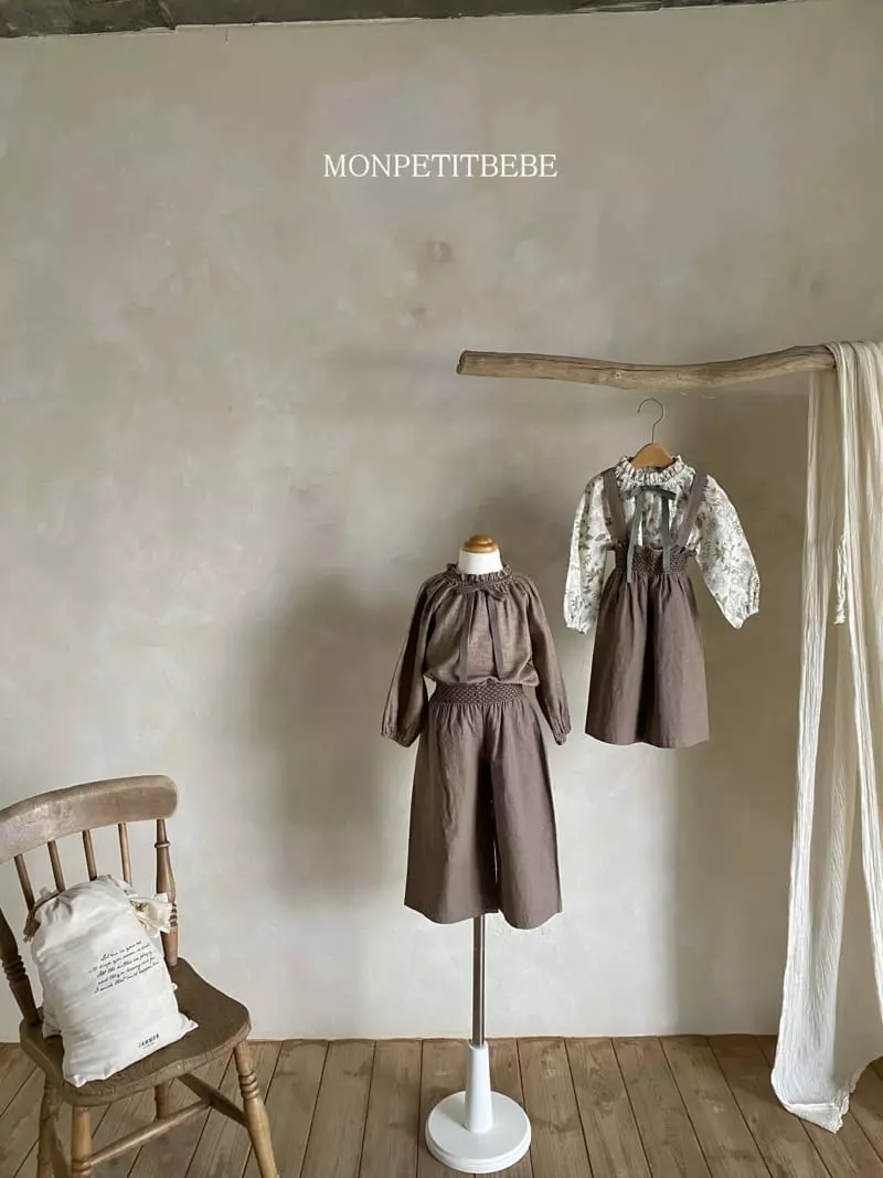Mon Petit Bebe - Korean Children Fashion - #Kfashion4kids - Smocked Wide Pants