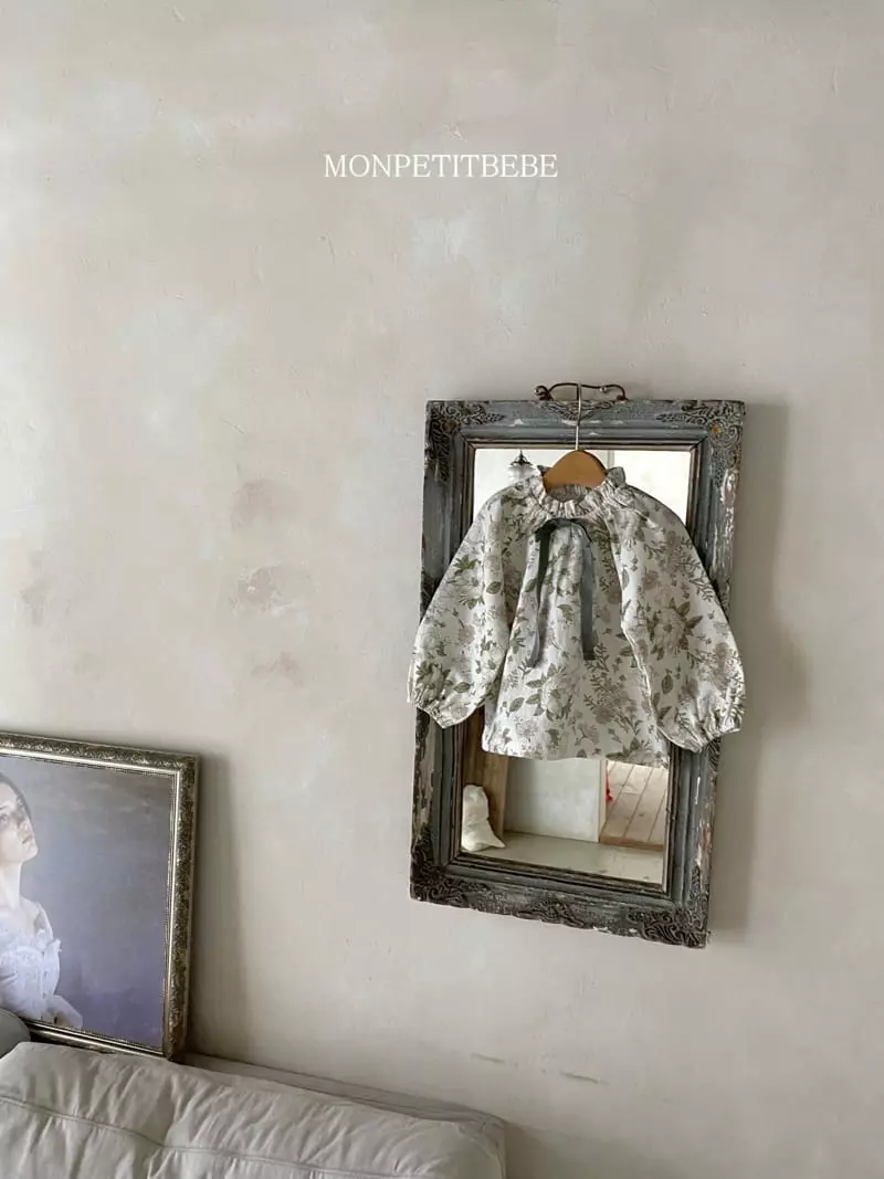 Mon Petit Bebe - Korean Children Fashion - #discoveringself - Ribbon Blouse - 9