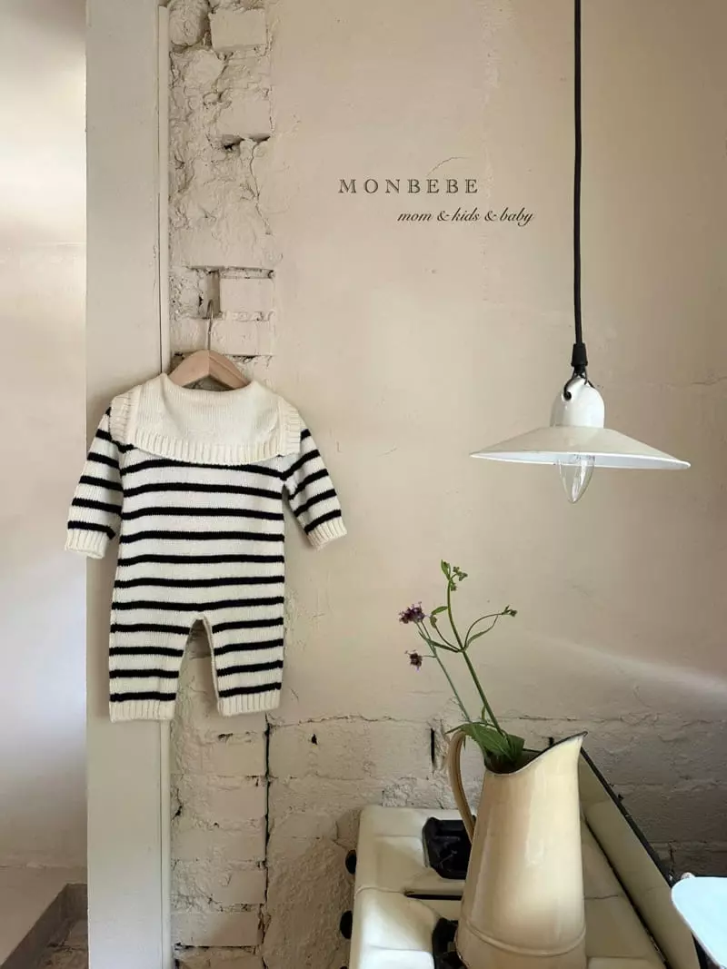 Monbebe - Korean Baby Fashion - #babyclothing - Mue Knit Bodysuit - 9