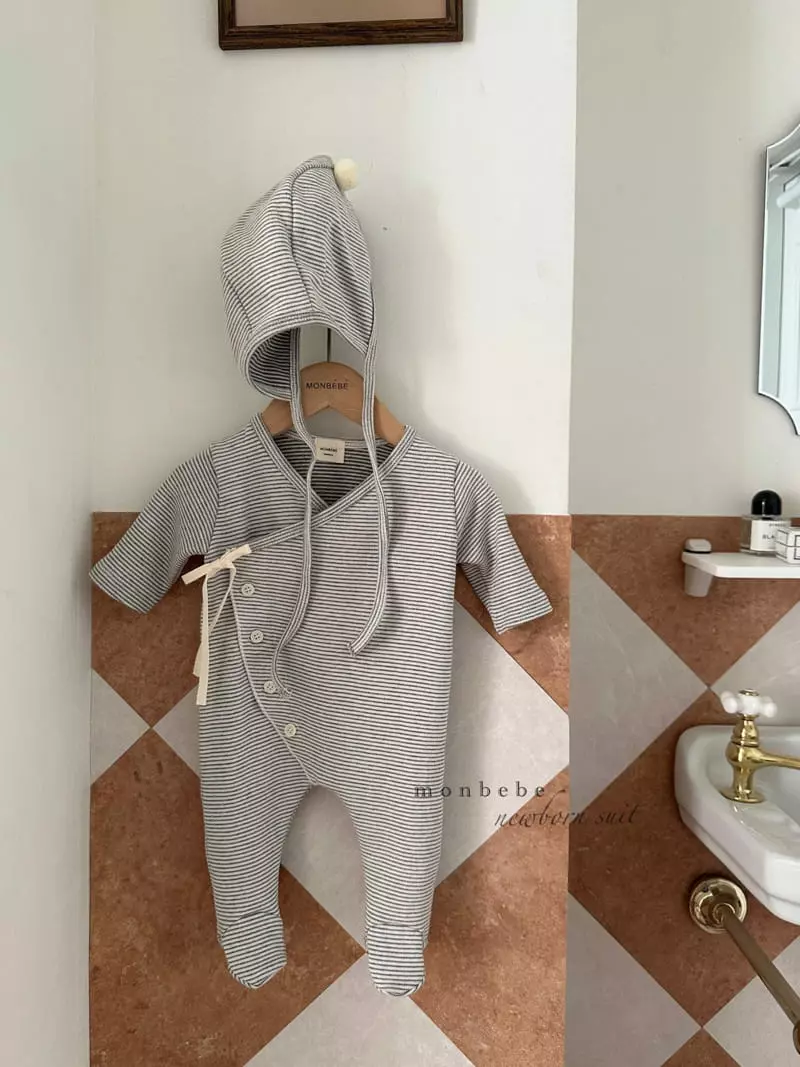 Monbebe - Korean Baby Fashion - #babyfashion - Cozy Bodysuit - 6