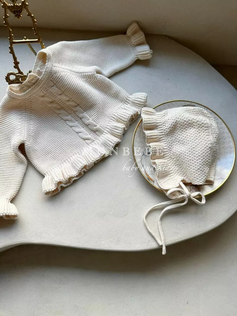 Monbebe - Korean Baby Fashion - #babyfever - Olivia Knit Bonnet