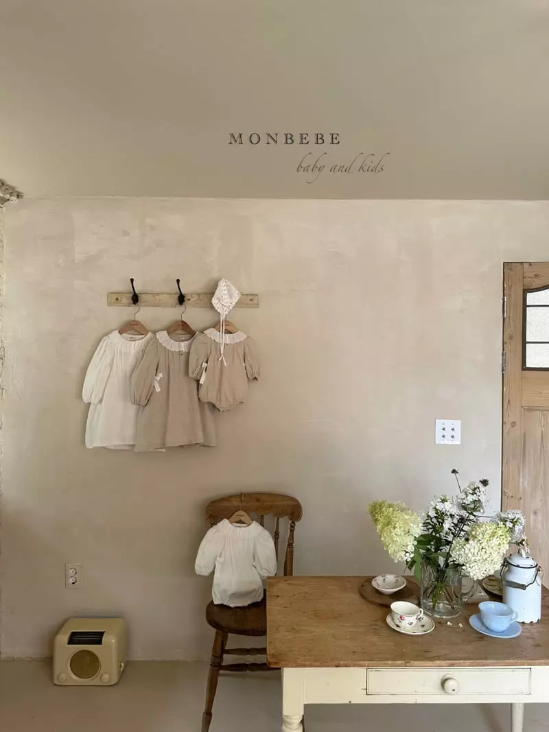 Monbebe - Korean Baby Fashion - #babygirlfashion - Bera Pintuck Bodysuit - 8
