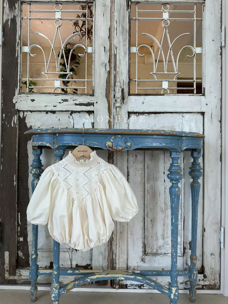Monbebe - Korean Baby Fashion - #babyfever - Benesa Lace Bodysuit - 4