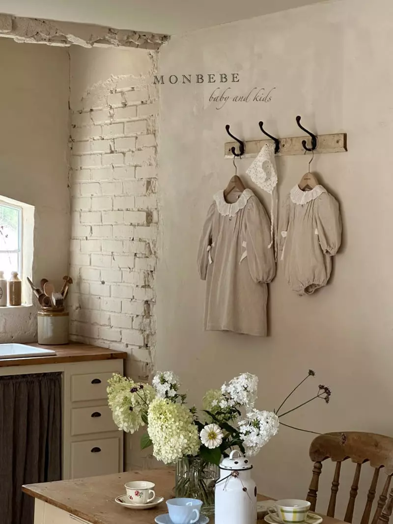 Monbebe - Korean Baby Fashion - #babylifestyle - Bera Pintuck Bodysuit - 9