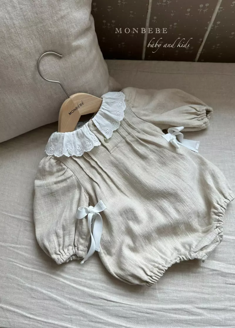Monbebe - Korean Baby Fashion - #babyoninstagram - Bera Pintuck Bodysuit - 10