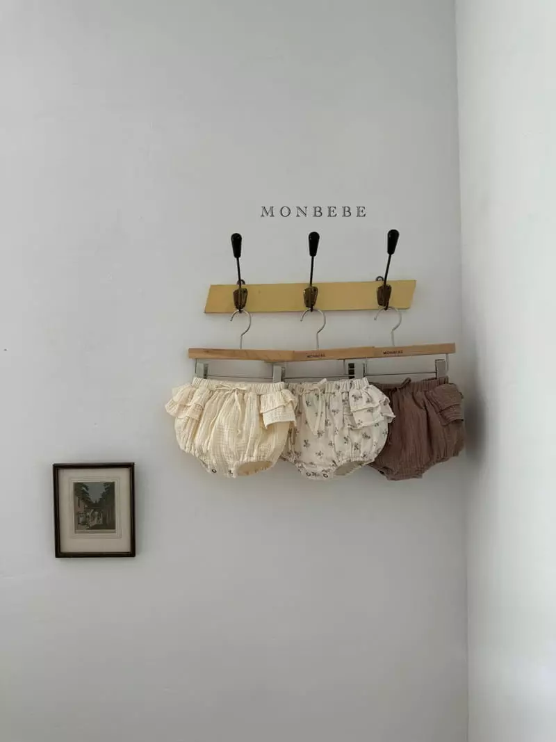 Monbebe - Korean Baby Fashion - #babyoninstagram - Enne Frill Bloomer - 4