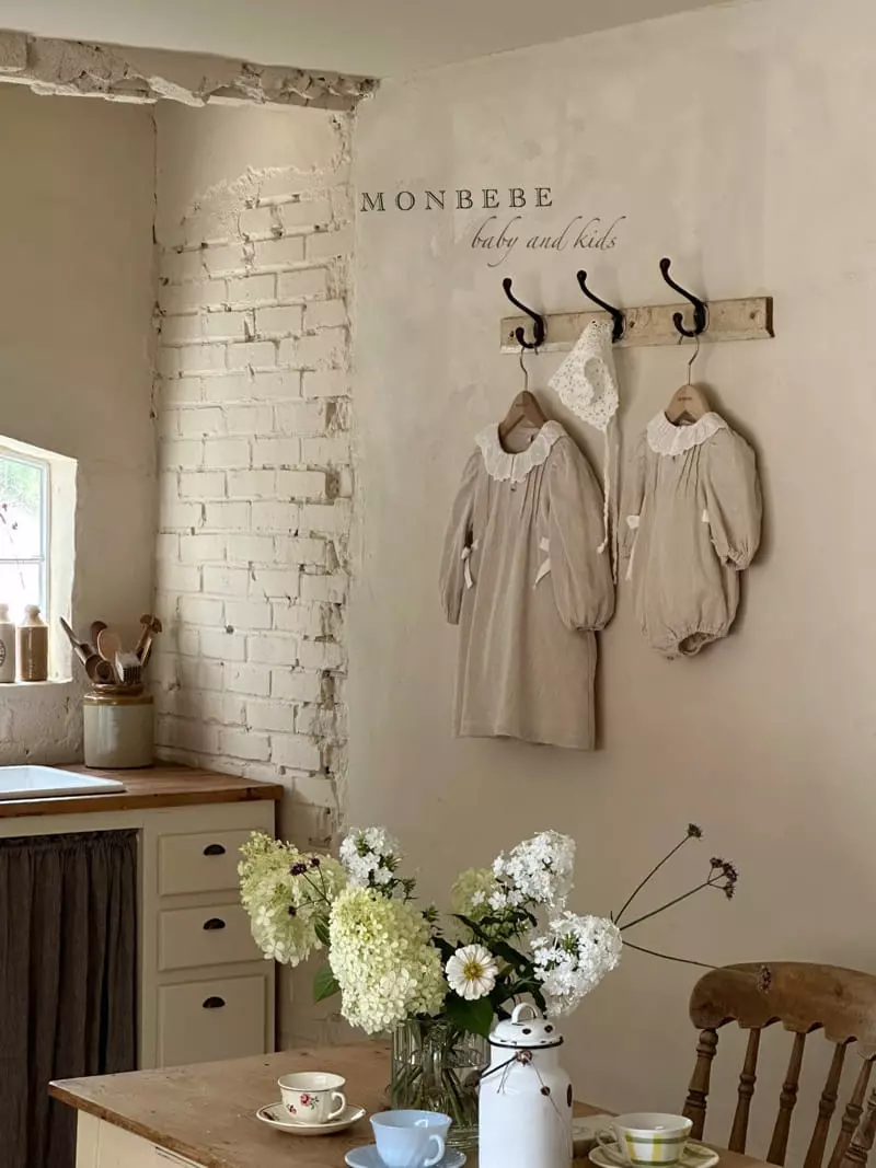 Monbebe - Korean Baby Fashion - #babyootd - Bera Pintuck Bodysuit - 11