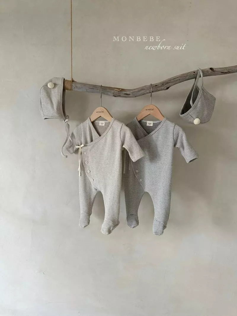 Monbebe - Korean Baby Fashion - #babyoutfit - Cozy Bodysuit - 12