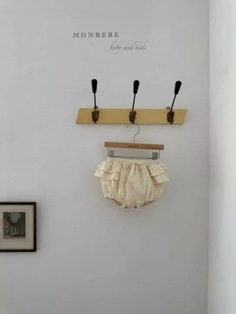 Monbebe - Korean Baby Fashion - #babyoutfit - Enne Frill Bloomer - 5