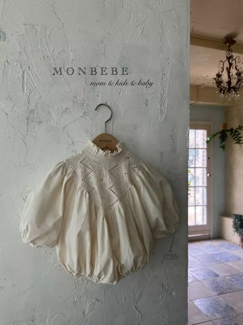 Monbebe - Korean Baby Fashion - #babywear - Benesa Lace Bodysuit - 10