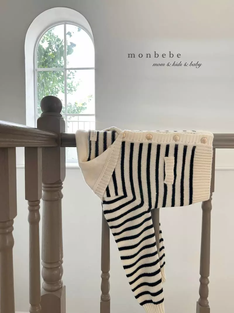 Monbebe - Korean Baby Fashion - #onlinebabyshop - Mue Knit Cardigan Mom - 7