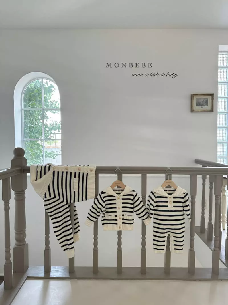 Monbebe - Korean Children Fashion - #Kfashion4kids - Mue Knit Cardigan - 2