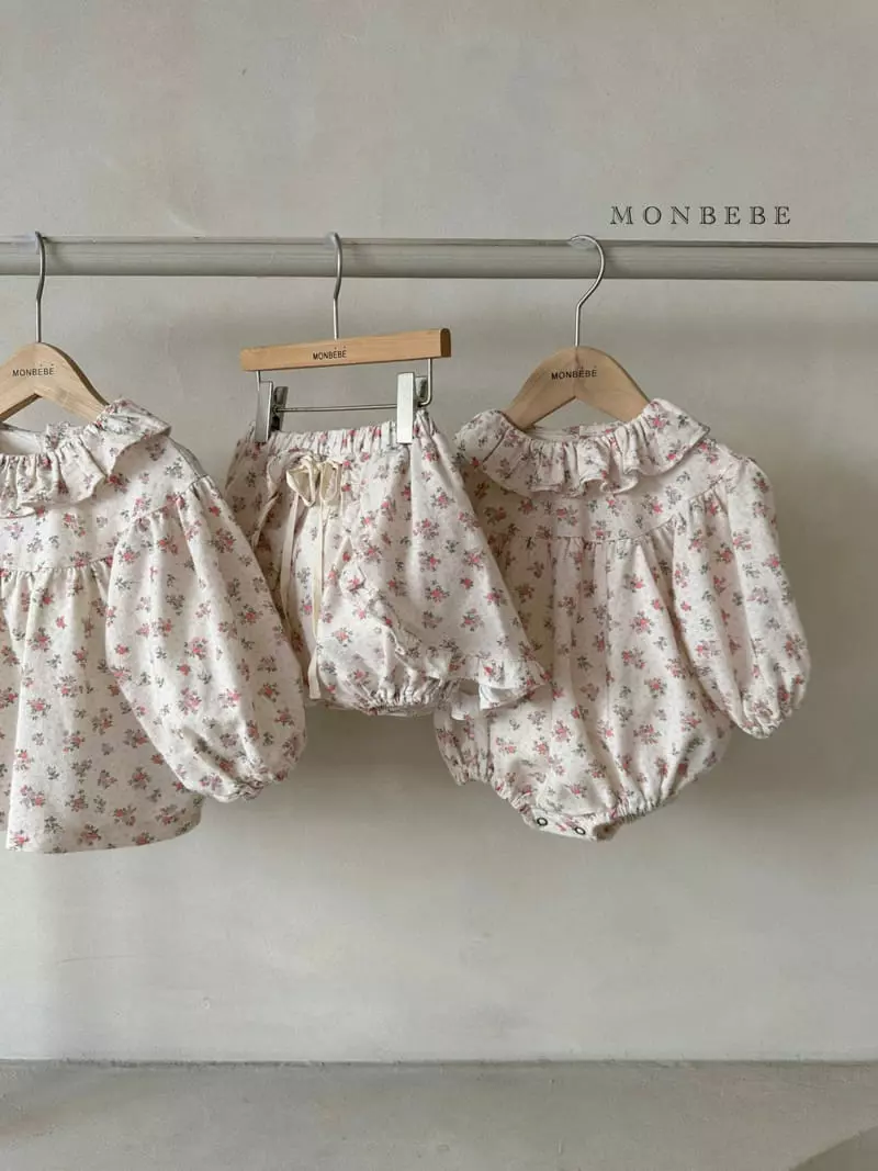 Monbebe - Korean Children Fashion - #kidsstore - Ellder Flower Blouse - 5