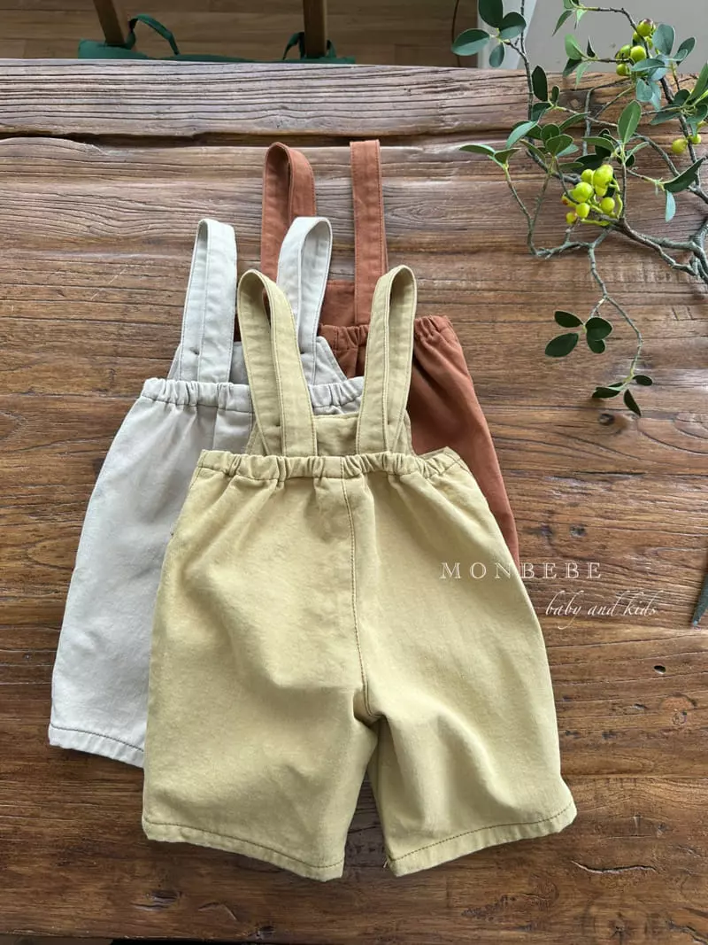 Monbebe - Korean Children Fashion - #littlefashionista - Dungarees Pants - 10