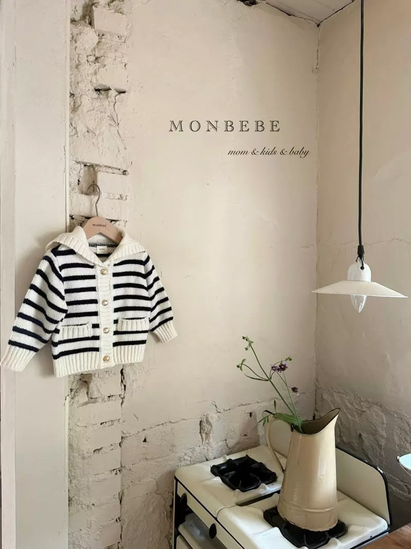 Monbebe - Korean Children Fashion - #littlefashionista - Mue Knit Cardigan - 4