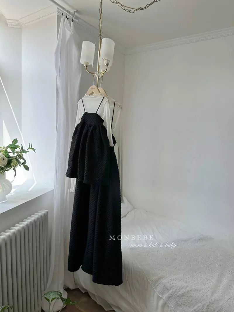 Monbebe - Korean Women Fashion - #momslook - Anjou One-piece Mom - 9