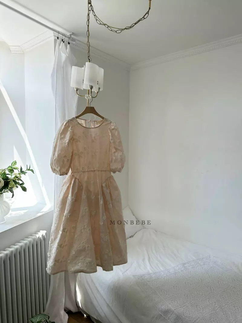 Monbebe - Korean Women Fashion - #romanticstyle - Sesil One-piece Mom - 12