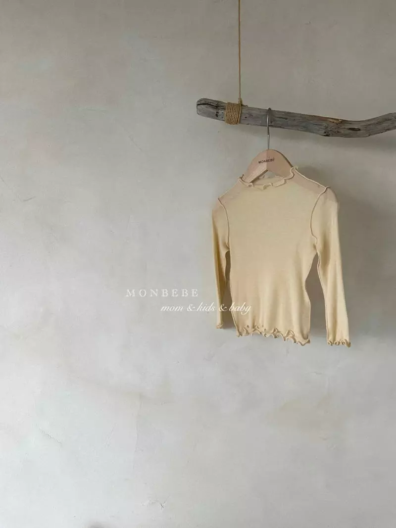 Monbebe - Korean Women Fashion - #thatsdarling - New Wave Turtleneck Tee Mom - 5