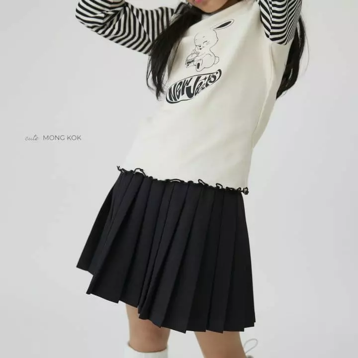 Mong Kok - Korean Children Fashion - #childofig - Wapen Wrinkle Skirt Leggings - 3