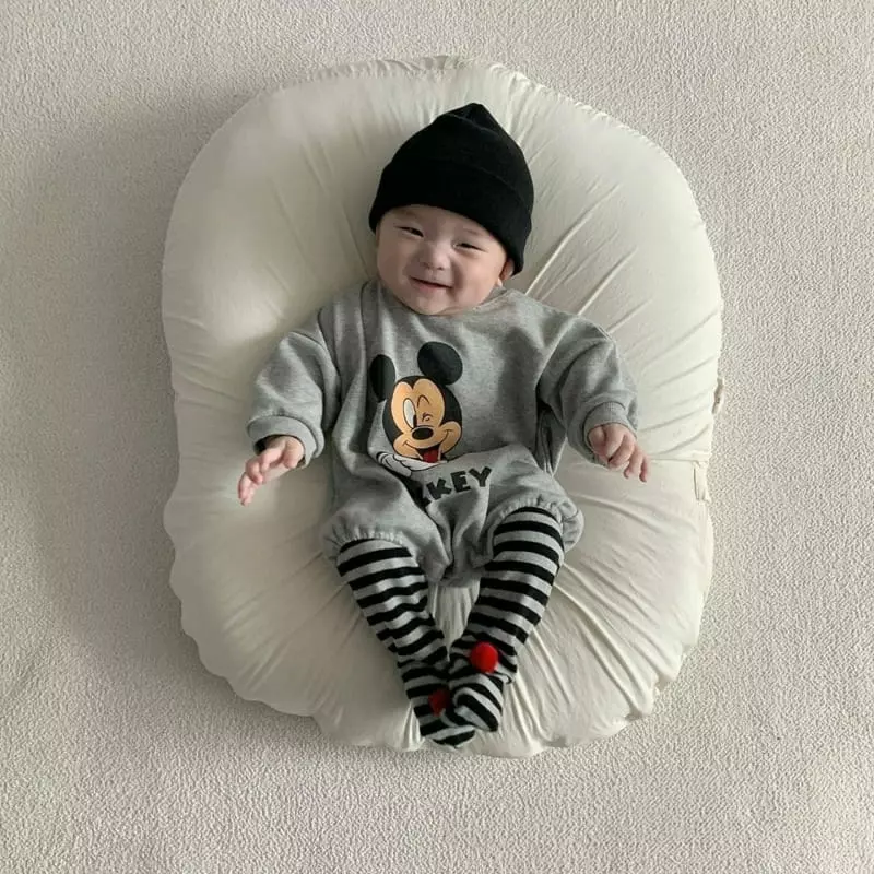 Moran - Korean Baby Fashion - #onlinebabyshop - Everyday Bodysuit - 4