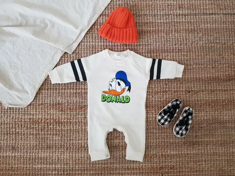 Moran - Korean Baby Fashion - #babyoutfit - Lime Bodysuit - 2