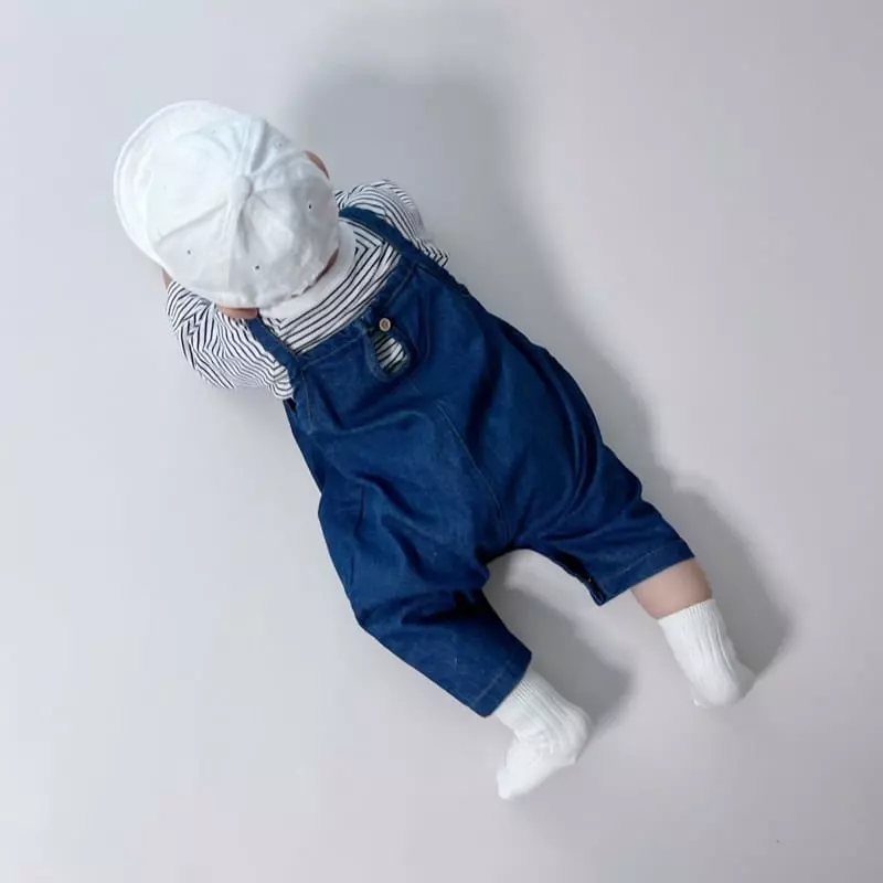 Moran - Korean Baby Fashion - #babyoutfit - Pocket M Bodysuit - 8