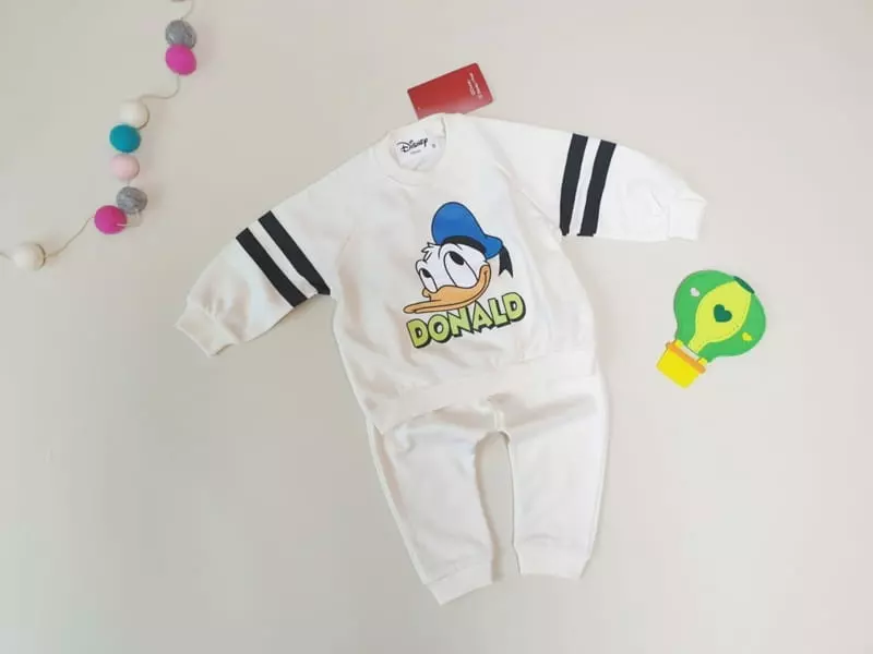 Moran - Korean Children Fashion - #childofig - Lime Top Bottom Set - 6