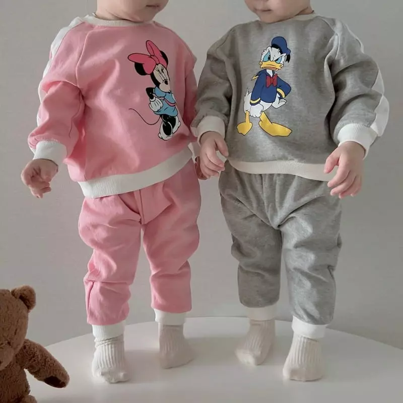 Moran - Korean Children Fashion - #kidsshorts - Juicy Top Bottom Set - 10