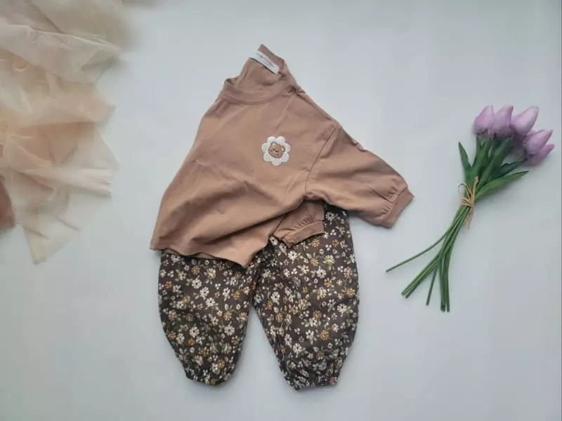 Moran - Korean Children Fashion - #kidsstore - Daisy Bear TEe - 7