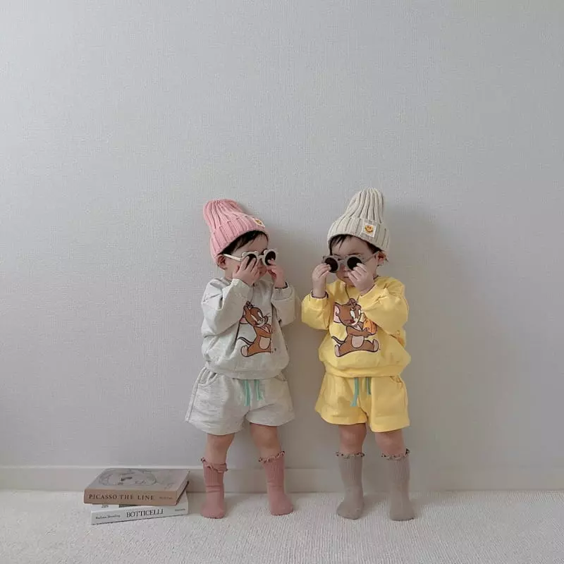 Moran - Korean Children Fashion - #kidzfashiontrend - Jerry Top Bottom Set - 8