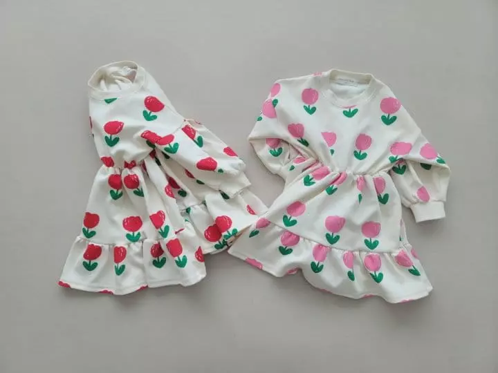Moran - Korean Children Fashion - #kidzfashiontrend - Tulip One-piece - 2